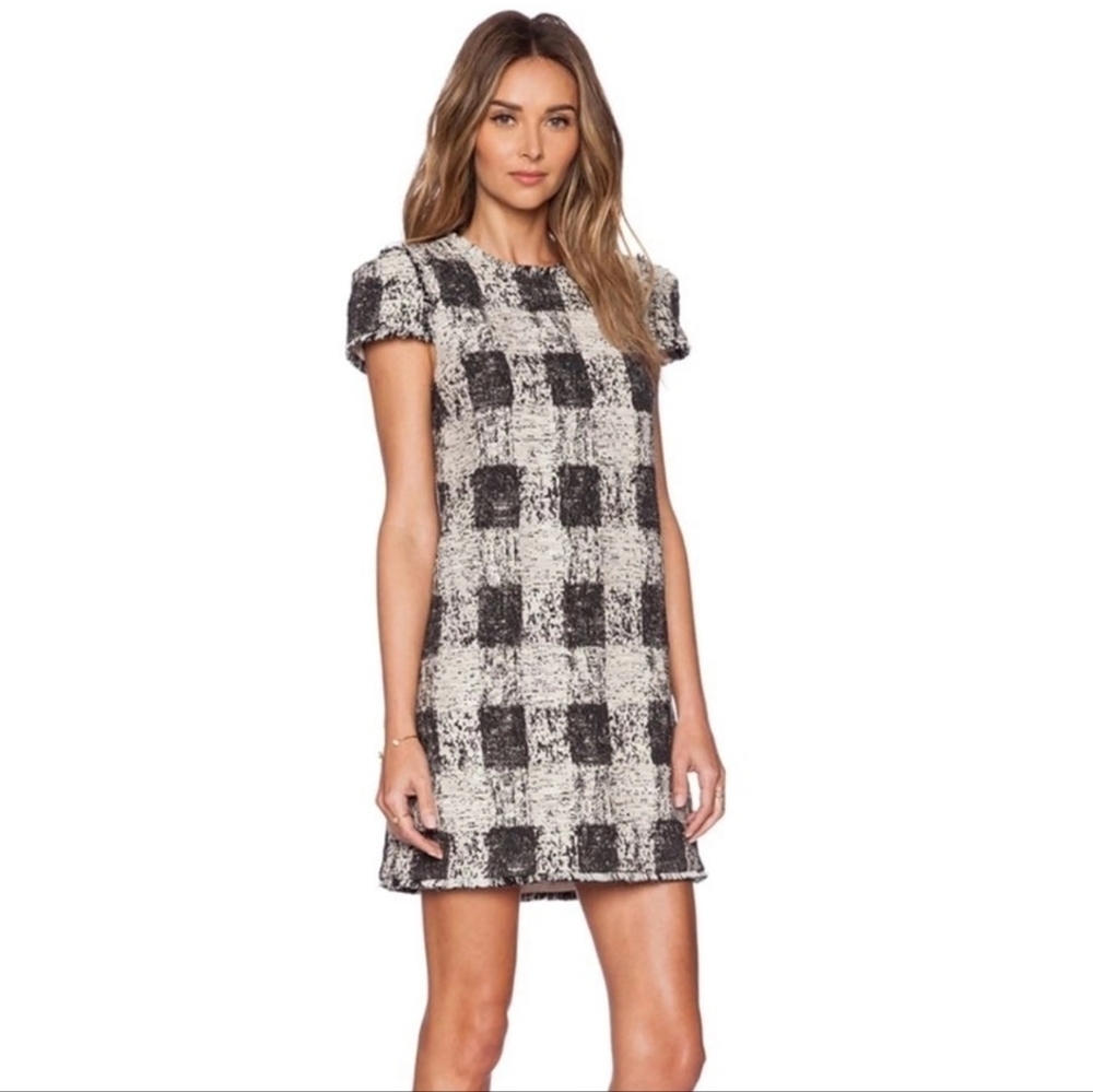 Rachel Zoe Stewart Shift Dress in Ivoire